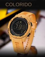 Reloj Digital Deportivo Para Hombre SANDA 50M Impermeable Con Pantalla LED Calorías Fitness Running Chronógrafo Resina Correa De Goma Reloj Militar - details 13