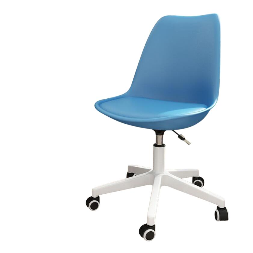 Silla de Oficina con Soporte Lumbar Giratoria Escritorio Sillon Ruedas Despacho casa salon habitacion ergonómica Gaming, escritorio, silla nordico tulipu