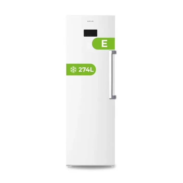Aspes - Congelador vertical ACV185601ENFD de 274 L, clase energética E, tecnología No Frost, 39 dB y autonomía de 9 h sin electricidad, para hogar familiar - 1