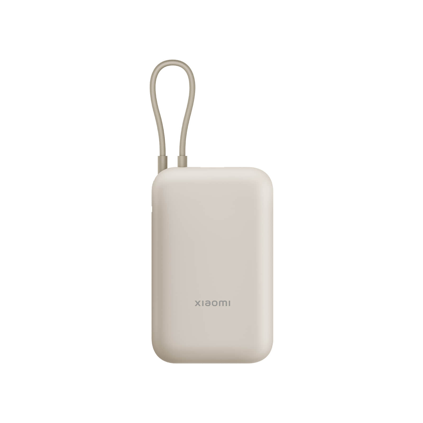Official | Xiaomi Power Bank 10000mAh (Integrated Cable), Cable de corriente integrado, Compatible con numerosos dispositivos, Potencia máxima de 22,5 W, Carga rápida bidireccional de tipo C