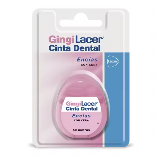 Lacer Cinta Dental Gingilacer 50m - Protección Extra para Encías Sensibles - 1