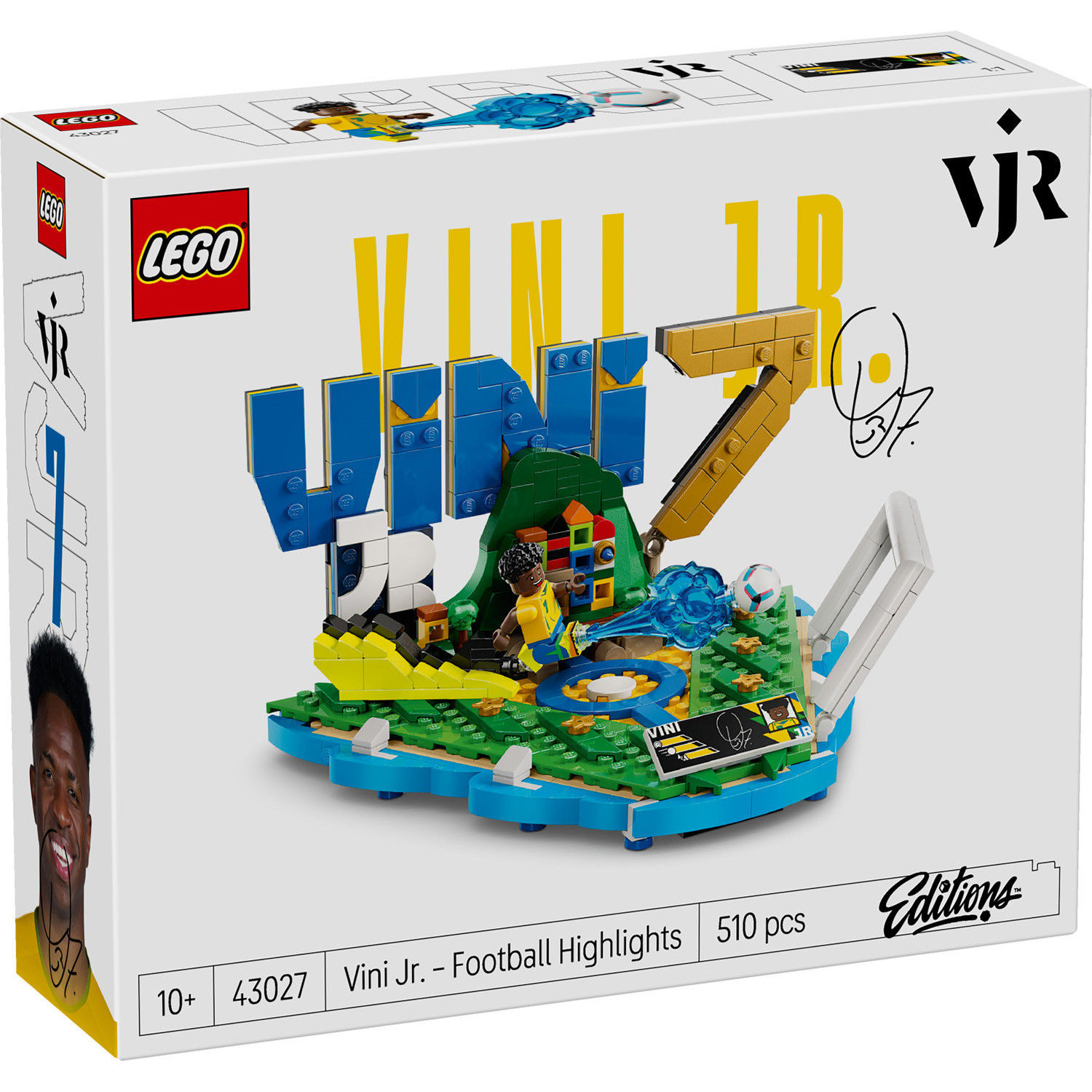LEGO Editions Football Vini Jr.: Fenómenos del Fútbol - 43027