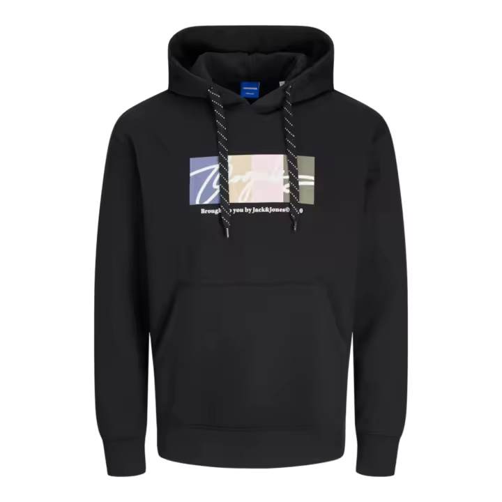 JACK&JONES 12262421 JORPORTLAND BLOCK SWEAT HOOD LN Hombre Sudadera Jersey Cuello Capucha 29587 - 1