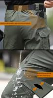 Pantalones De Táctica Ciudadana Con Múltiples Bolsillos Estilo Militar Para Senderismo Y Trekking Camuflaje Pantalones De Jogging - details 5