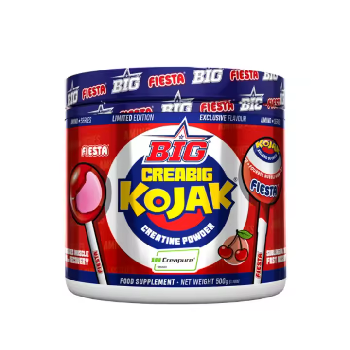 BIG Creabig Creapure Creatina Monohidrato 250g Sabor Kojak Creatina Vegana y Pura - 1