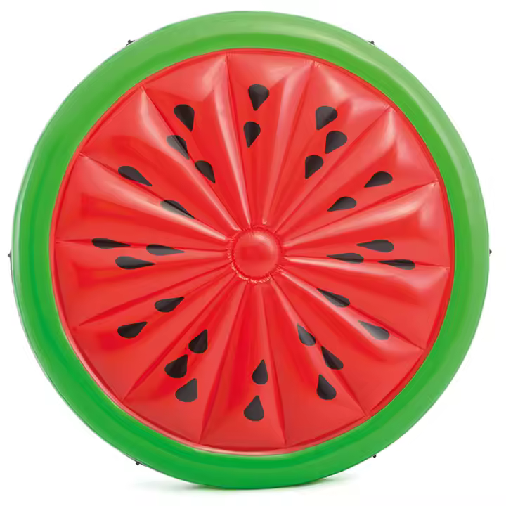 Colchoneta hinchable INTEX con forma de sandía - 1