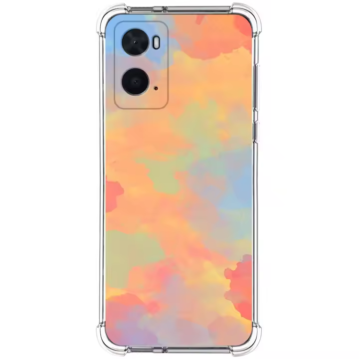Funda Silicona Antigolpes para Oppo A76 / A96 diseño Acuarela 08 Dibujos - 1