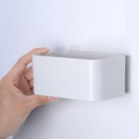 Organizador De Pared Para Aire Acondicionado Estuche De Almacenamiento Con Soporte Para Control Remoto Y Maquillaje Material ABS Blanco/Gris Eco-amigable - details 4