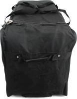 Bolso de Viaje Grande con Ruedas 79×42×32 cm – Trolley Deportivo 2 Ruedas, Equipaje Blando de Poliéster Resistente, Gran Capacidad con Bolsillos Exteriores – Negro - details 1