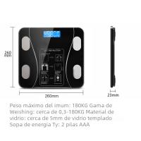 Báscula De Peso Corporal Inteligente BluetoothCompatible Escala Digital Para Baño Con Analizador De Composición Corporal Y App Para Móvil - details 5