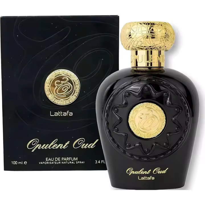 Lattafa Opulent Oud Eau de Parfum 100 ml, Perfume Árabe Unisex Amaderado y Especiado, Alta Duración y Estela Intensa - 1