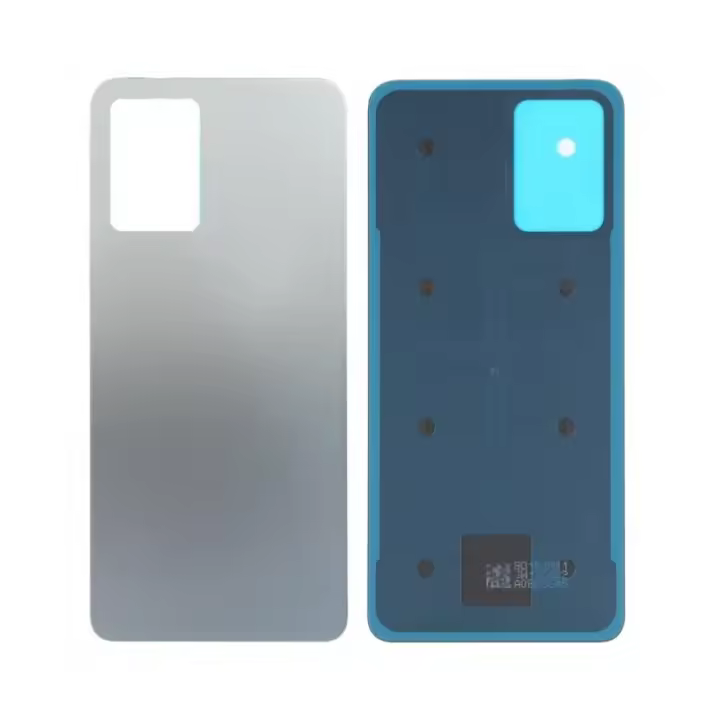 TAPA BATERIA COMPATIBLE PARA XIAOMI POCO F4 5G TRASERA REPUESTO PLATA LUNAR - 1