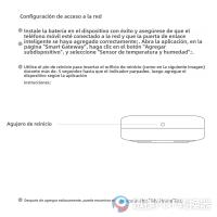 Sensor De Temperatura Y Humedad Inteligente Tuya Zigbee Para Interior Y Exterior Medidor De Humedad Y Termómetro Detector De Seguridad Para El Hogar Compatible Con Alexa - details 10
