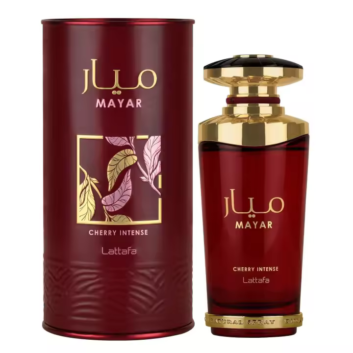 Mayar Cherry Lattafa 100 ml – Perfume Dulce Afrutado para Mujer, Cereza y Vainilla, 100% Original de Dubai - 1