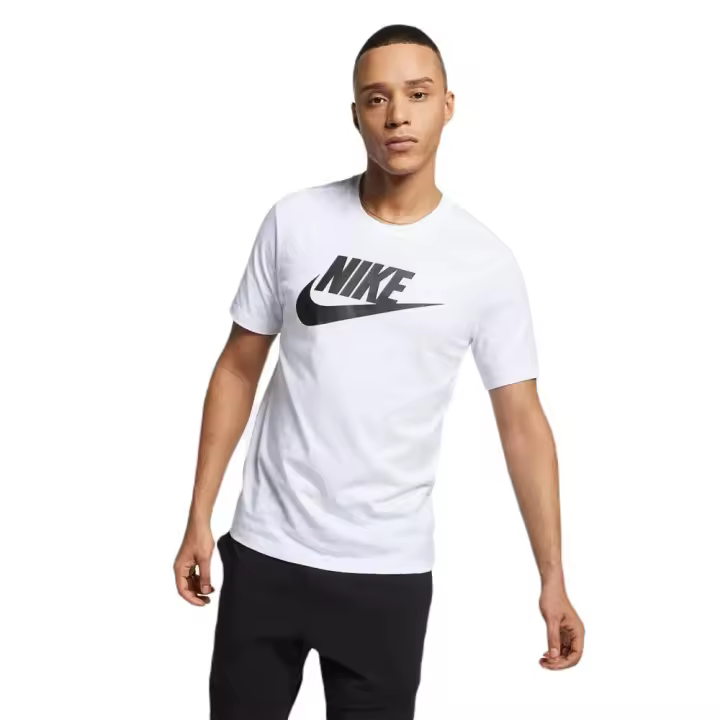 Camiseta Nike M Nsw Tee Icon Futura Blanco Ar5004-101 - 1