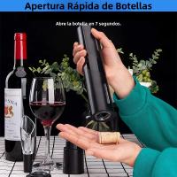 Abrevidrio Eléctrico Recargable Automático O Con Baterías Herramienta De Apertura De Botellas De Vino Para Cocina Y Bar Eco-amigable - details 3