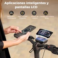 iScooter iX7Pro Patinete eléctrico todoterreno con dos motores de 1000 W, batería de 48 V y 17,5 Ah, velocidad máxima de 60 km/h, autonomía de 70-80 km y capacidad de carga de 150 kg. - details 1