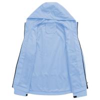 Chaqueta De Cierre Para Mujer Casual Con Capucha Color Sólido Transpirable Impermeable Y Antigolpes Para Camping Y Escalada Al Aire Libre - details 53