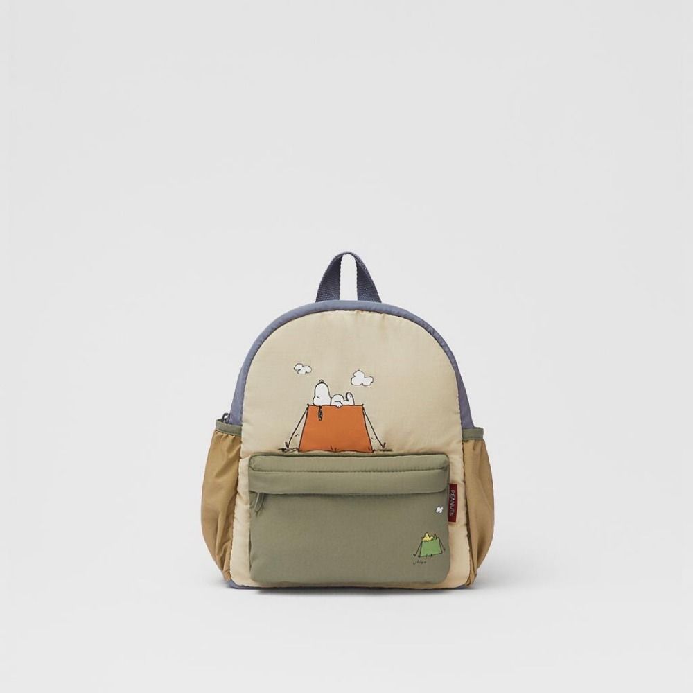 Mochila Infantil Ligera De Dibujos Animados Para Niños Bolsa Escolar De Nylon Cierre De Cremallera Mochila Para Niños Y Niñas