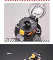 Botella De Agua GIANXI Deporte Con Gran Capacidad Y Taza Gruesa Para Exteriores Cubierta Doble Portátil Sellada Y Antigrado - details 23