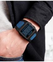 Reloj Deportivo Digital Para Hombres SANDA Resistente Al Agua 5Bar Big Dial Luminoso Alarmas Chronógrafo Multifuncional Reloj De Pulsera Casual - details 3