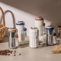 Termo Inteligente 450ml Acero Inoxidable 316 Con Pantalla De Temperatura Termo De Viaje Para Café En Oficina Taza Termal Portátil Para Negocios - details 0