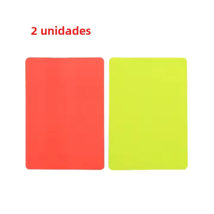 2PCS 4PCS 6PCS Tarjetas Rojas Y Amarillas De Fútbol Para Arbitros Herramienta De Juego De Fútbol - 1