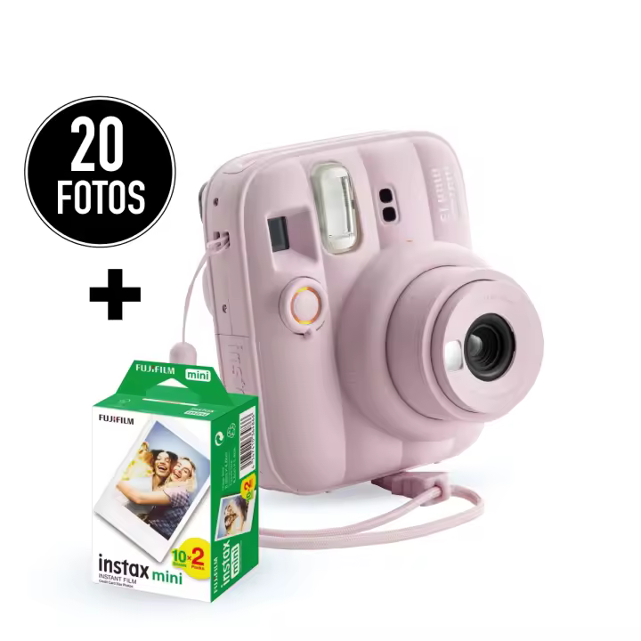 PACK Cámara instantánea INSTAX MINI 13 + 20 películas INSTAX MINI- FUJIFILM - 1