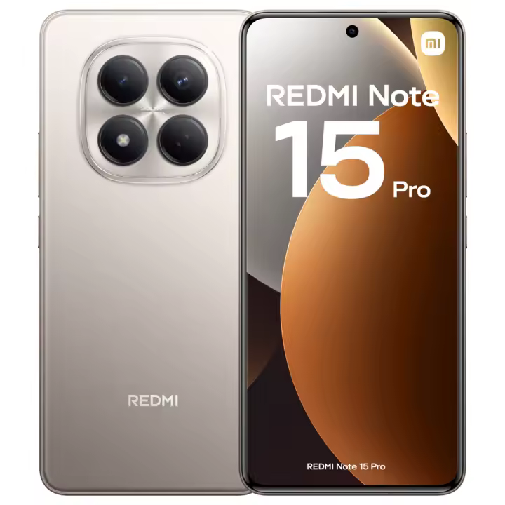 Xiaomi Redmi Note 15 Pro 4G Smartphone NFC Pantalla AMOLED FHD+ de 6,77” Procesador MediaTek Helio G200-Ultra Cámara de ultra nitidez de 200 MP Cámara frontal 32 MP Batería de 6500 mAh Carga turbo de 45W Xiaomi HyperOS 2 - 1