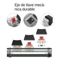 Teclado Mini USB-C Personalizado Con LED RGB Y Macro Programables Teclas 2 3 6 Con Interruptores Mecánicos Hot Swap Para Desktop Y Laptop - details 2