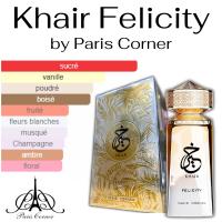 Perfume Árabe Original Paris Corner Khair Felicity EDP 100ml | Floral, Amaderado y Duradero para Hombres y Mujeres - details 0