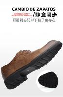 Zapatos De Vestir Para Hombre Cómodos Y Transpirables Antideslizantes Clásicos Para Bodas Y Oficina Material De Cuero Formal Elegante - details 7