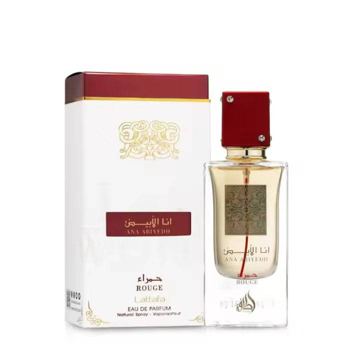 Perfume Árabe Ana Abiyedh Rouge EDP 60ml | Lattafa | Lujo, Sensualidad y Tradición Oriental en Cada Gota - 1