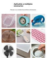 Cepillo Multifuncional Flexible Para Huecos De Copas Y Botellas Con Pincel Suave Herramienta De Limpieza Para La Cocina - details 10