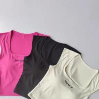 Chaleco Deportivo Nude Elegante Correas Ancha Cuello Cuadrado Material de Nylon - details 6