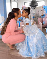 Disfraz de Cenicienta para niña, traje de princesa para fiesta de Halloween, Navidad, cumpleaños, boda, vestido bordado - details 13