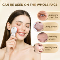 ANLAN Masajeador de puntos de acupuntura facial, levantamiento de nariz y ojos EMS, luz de 7 colores, Guasha, reduce la hinchazón, antienvejecimiento, reafirma la piel, herramienta Caerskin - details 3