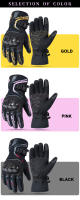 Guantes de Moto Invierno 2025 A Prueba de Viento y Agua de Fibra de Carbono - details 2
