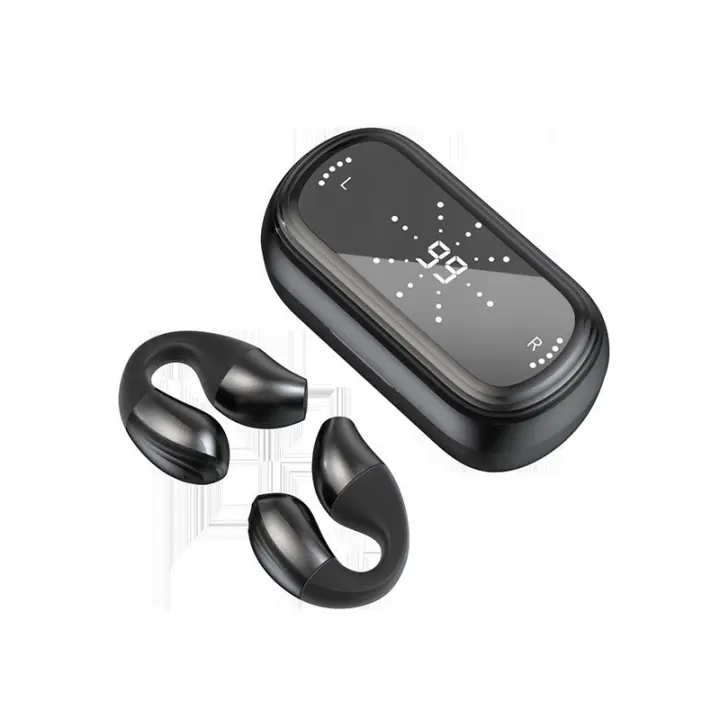 Audífonos Inalámbricos Bluetooth 5.4 SANLEPUS YYK-Q17 2025 | Auriculares con Traducción por IA | Diseño ultraligero de oído abierto para deportes | Ideal para correr/ir al gimnasio | Batería de 45 horas | Compatible con iPhone/Android/Xiaomi - 1