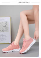 Zapatos deportivos de moda de las mujeres hueco transpirable deportes zapatos casuales bajo fondo suave de malla zapatos para correr - details 8