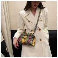 Elegante Bolso de Mano de Cuero PU Patrón de Piel de Serpiente Impermeable, Resistente al Desgaste - details 10