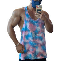Muscleguys Camiseta de Gimnasio Camuflaje Vestido Deportivo sin Mangas de Poliéster para Hombres - details 4