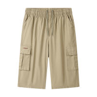 Pantalones Cargo Cortos de Algodón para Hombres CHAIFENKO Ajuste Regular, Múltiples Bolsillos, Transpirables para Verano al Aire Libre - details 7