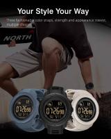 NORTH EDGE MARS5 Reloj para hombre Reloj deportivo original para exteriores Monitorización de frecuencia cardíaca y oxígeno en sangre Reloj deportivo digital resistente al agua hasta 50 m Compatible con sistemas Android e IOS - details 8