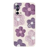 Fundas de Teléfono de Flor de Porcelana Morada Silicona/Goma Compatible con Oppo A17k y Más - details 1
