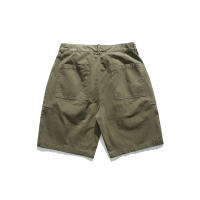 Men Summer Side Pockets Cargo Shorts Solid Color Leisure Outdoors Hiking Motion New Fashion Comfort Cotton Short Trousers Men - details 6