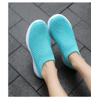 Zapatos para caminar para mujer, zapatillas de calcetín a la moda, mocasines cómodos y transpirables, zapatos informales antideslizantes - details 29