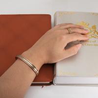 Conjunto de Joyería de Cobre Puro Ajustable Pulsera Anillo para Mujeres con Imán Saludable - details 10