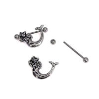 Anillo de pezón de dragón creativo para mujer, 2 piezas, Piercing corporal, joyería, regalos - details 5