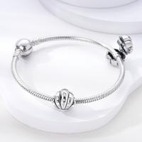 Encantos de Serie Zirconia de Plata Esterlina S925 100% Real para Mujeres Joyería Fina de Cumpleaños Ajuste a Pulsera y Bangle de 3mm - details 61